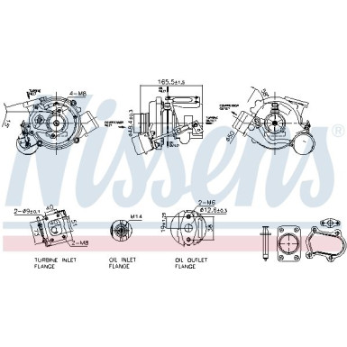 Turbolader NIS93611 Turbolader NIS93611