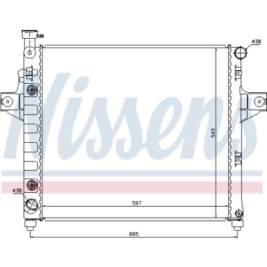 Wasserkühler PKW 61009 Wasserkühler PKW 61009