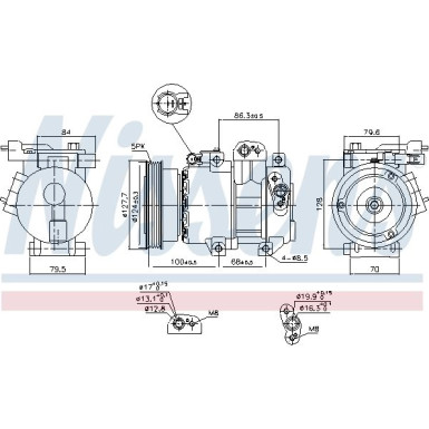 Kompressor PKW Kia Carens 06 FIRST FIT 890232