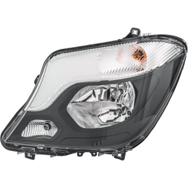 Scheinwerfer L H7/H7 +MOT TGFL CHR/GR HELL PQ MERCEDES SPRINTER 9,13-1,18 1ED 011 030-111