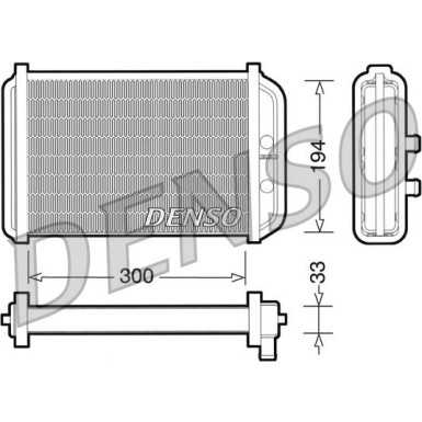 DENSO Heizkörper DRR09033
