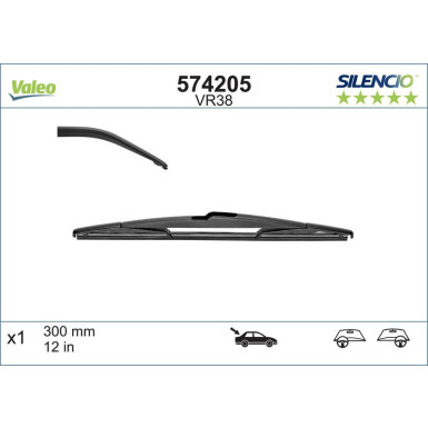 VALEO Silencio Perform. Heck 574205 VALEO Silencio Perform. Heck 574205