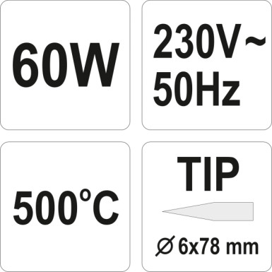 Lötkolben 60 W YT-8272
