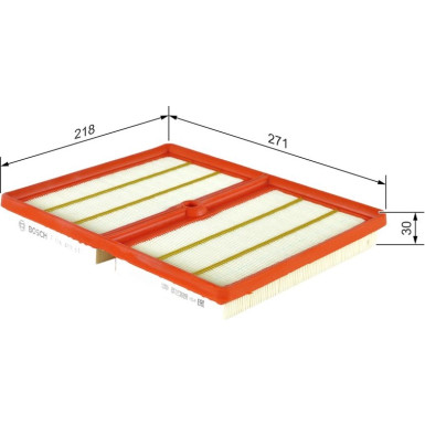 Luftfilter Diverse F 026 400 611