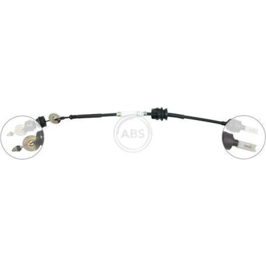 A.B.S. Kupplungsseil K25960 A.B.S. Kupplungsseil K25960