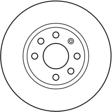 Bremsscheibe Opel P. Corsa C DF4165 Bremsscheibe Opel P. Corsa C DF4165