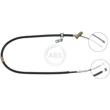 A.B.S. Handbremsseil Seilzug Festellbremse K16337 A.B.S. Handbremsseil Seilzug Festellbremse K16337