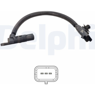 DELPHI Sensor, Nockenwellenposition SS12293-12B1 DELPHI Sensor, Nockenwellenposition SS12293-12B1