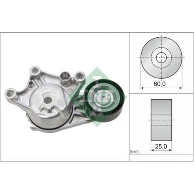 Spannarm, Keilrippenriemen 534 0654 10