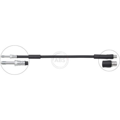 A.B.S. Bremsschlauch SL6213