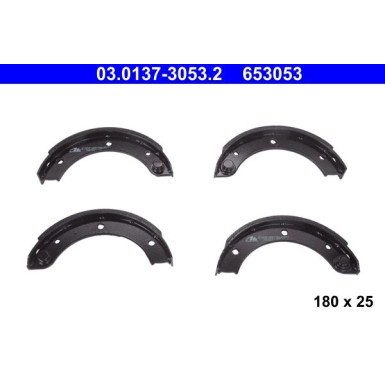 ATE Bremsbacken 03.0137-3053.2 ATE Bremsbacken 03.0137-3053.2