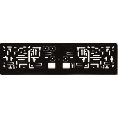 Kennzeichenhalter EASY CLICK Classic Auto 1-zeilig 11050