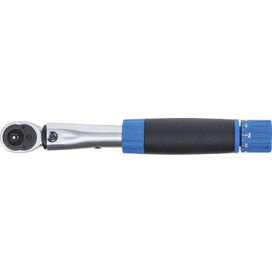 BGS Drehmomentschlüssel Abtrieb Außenvierkant 6,3 mm (1/4 ) 1 - 6 Nm 954
