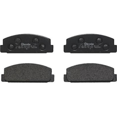 BREMBO Bremsklötze HA P 49 037