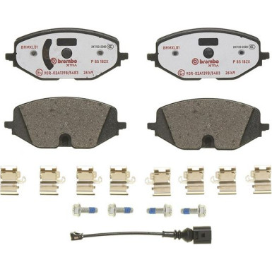 BREMBO Bremsklötze HA P 85 182X
