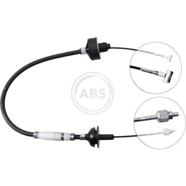 A.B.S. Kupplungsseil K24670 A.B.S. Kupplungsseil K24670