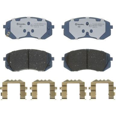 BREMBO Bremsklötze EV VA P 30 093E BREMBO Bremsklötze EV VA P 30 093E