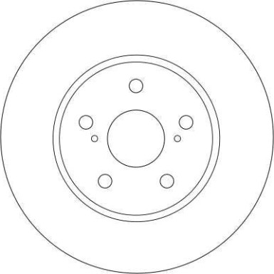 Bremsscheibe Toyota P. Camry DF4204 Bremsscheibe Toyota P. Camry DF4204