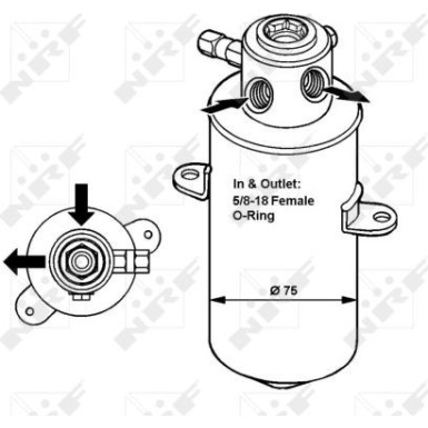 Trockner, Klimaanlage NRF33033 Trockner, Klimaanlage NRF33033