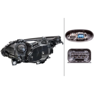 BI-XEN-SW R D1S/H8+MOT-KRVL+TGFL HELL PQ BMW 5ER E60/61 3,07-10,10 -LAMPE -ZG 1EL 164 908-001