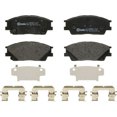 BREMBO Bremsklötze VA P 30 126 BREMBO Bremsklötze VA P 30 126