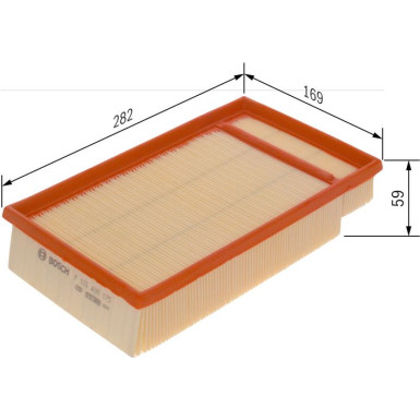 Luftfilter F 026 400 175 Luftfilter F 026 400 175