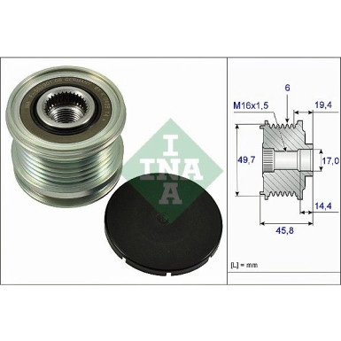 Generatorfreilauf 535 0168 10 Generatorfreilauf 535 0168 10