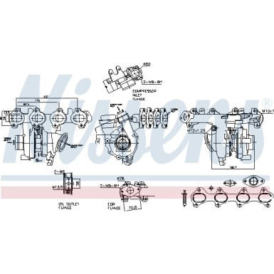 Nissens Turbo 93487 Nissens Turbo 93487