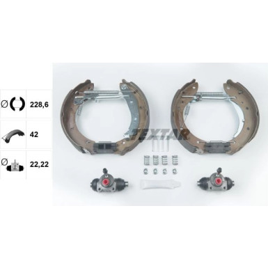 Satz Bremsbacken Peugeot Partner 96 84053901