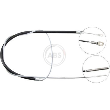 A.B.S. Handbremsseil Seilzug Festellbremse K10256 A.B.S. Handbremsseil Seilzug Festellbremse K10256