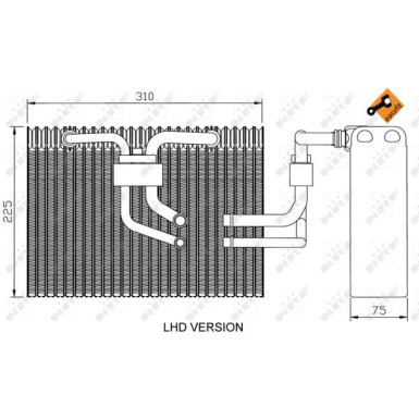 Verdampfer, Klimaanlage EASY FIT 36100 Verdampfer, Klimaanlage EASY FIT 36100