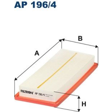 FILTRON Luftfilter AP 196/4