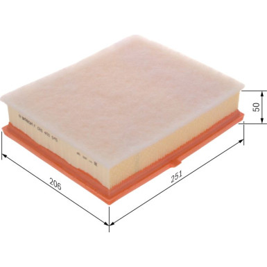 Luftfilter F 026 400 545 Luftfilter F 026 400 545