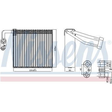Verdampfer PKW 92297