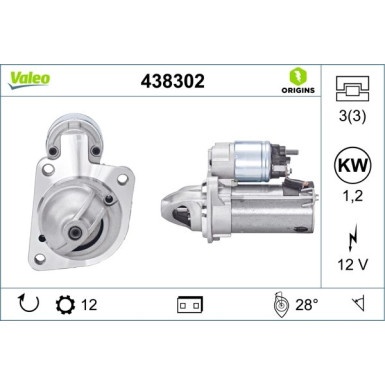 Anlasser 438302 Anlasser 438302
