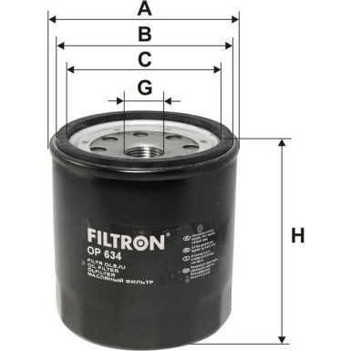 FILTRON Ölfilter OP634 FILTRON Ölfilter OP634