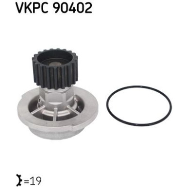 SKF Wasserpumpe VKPC 90402 Aquamax