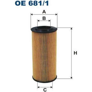 FILTRON Hydraulikfilter, Automatikgetriebe OE 681/1