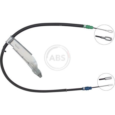 A.B.S. Handbremsseil Seilzug Festellbremse K10039 A.B.S. Handbremsseil Seilzug Festellbremse K10039