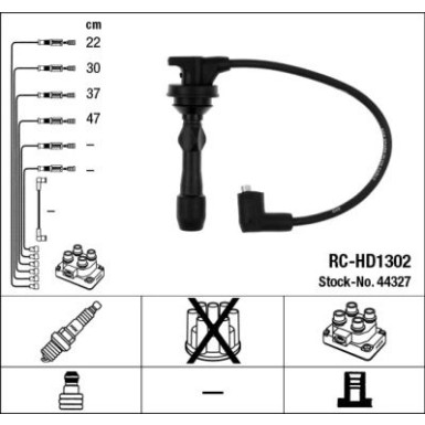 RC-HD1302 NGK - Zündkabelsatz 44327