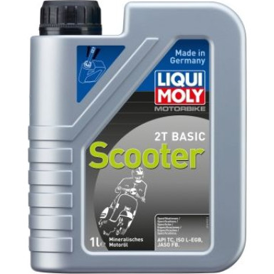 Liqui Moly Motorbike 2T Basic Scooter 1 l 1619 1L Dose Kunststoff