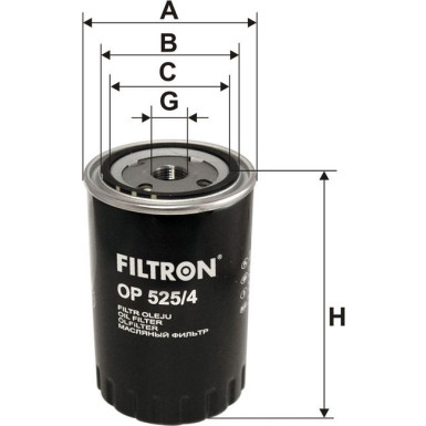 FILTRON Ölfilter OP 525/4 FILTRON Ölfilter OP 525/4