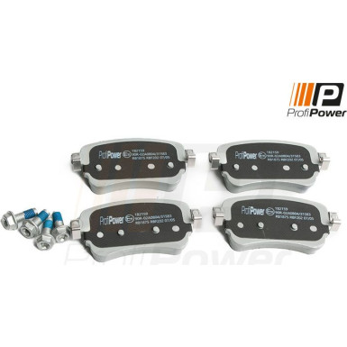 PROFIPOWER Bremsbelagsatz, Scheibenbremse 1B2159 PROFIPOWER Bremsbelagsatz, Scheibenbremse 1B2159