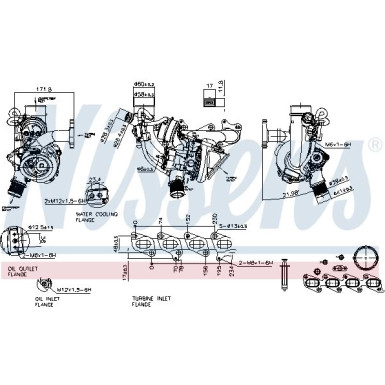 Nissens Turbo 93414 Nissens Turbo 93414