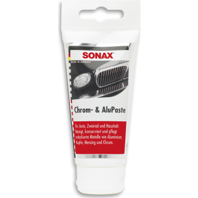 Sonax Chrompaste 75ml Chrom+AluPaste 03080000 Sonax Chrompaste 75ml Chrom+AluPaste 03080000