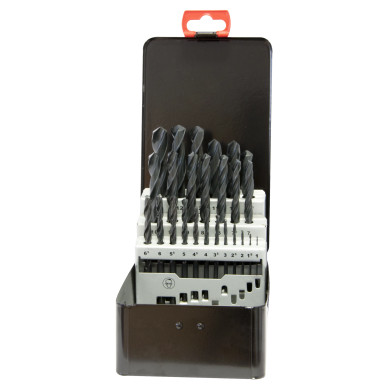 SW-Stahl HSS-Satz 25 tlg. 1-13 mm 80425L