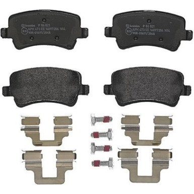 BREMBO Bremsklötze HA P 86 021 BREMBO Bremsklötze HA P 86 021