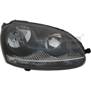 Scheinwerfer L H7/H7 +LWR +MOT SCHWARZ VW GOLF V 5,04-6,09/JETTA III 8,05-5,10 7224,506,5