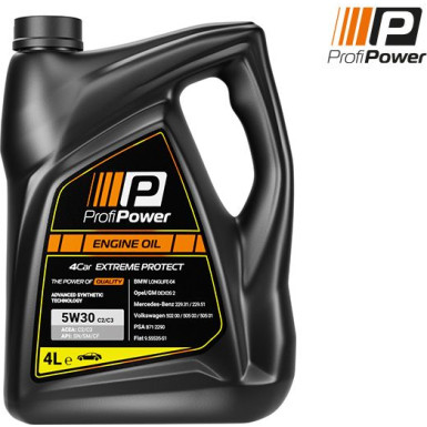 PROFIPOWER Motoröl 5W-30 C2 C3 4 Liter 5W30 PP C2C3 4
