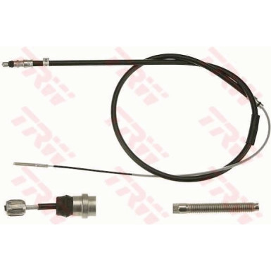 Handbremsseil li BMW E46 98 GCH2617